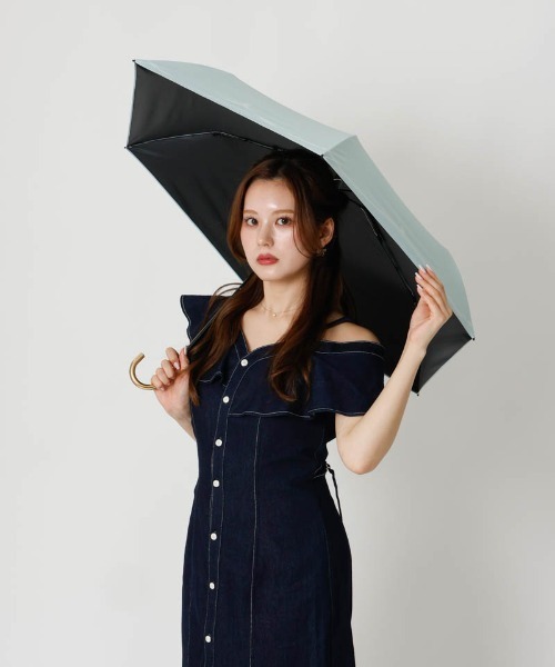 dazzlin（ダズリン） 晴雨兼用 日傘 長傘 日傘 uvカット 折りたたみ傘