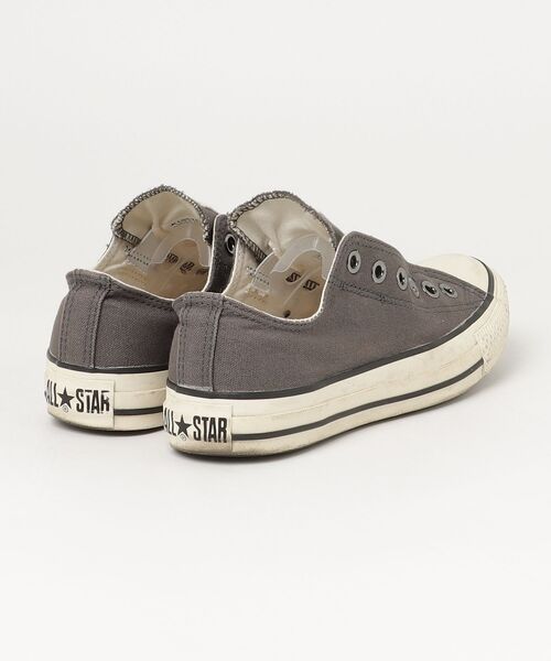 「CONVERSE」 ローカットスニーカー 24.5cm グレー レディース_画像2
