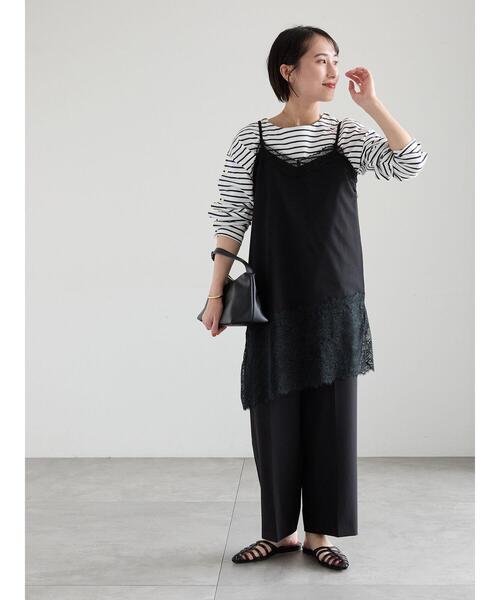 Te chichi（テチチ） ワイドパンツ パンツ 「雑誌掲載」ダブルクロス