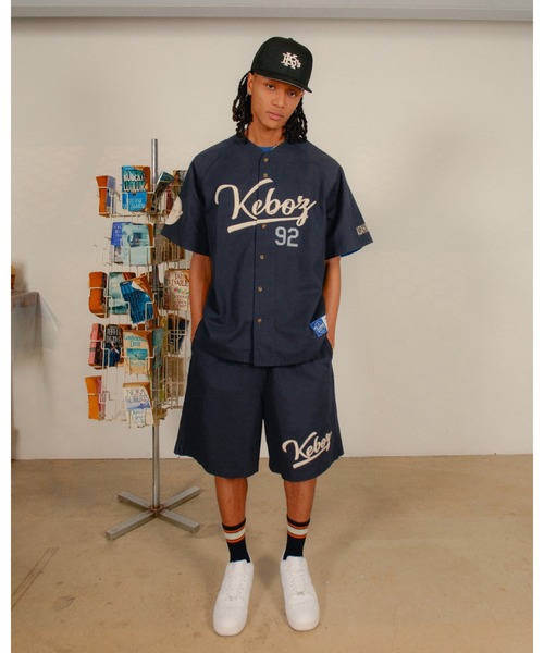 ウェア Keboz ICON MESH BASEBALL HENLEY KEBOZ×LIONS MESH BASEBALL HENLEY(M): Tシャツ | 埼玉西武ライオンズ