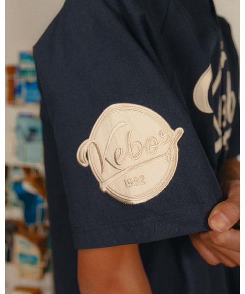 KEBOZ（ケボズ） シャツ ICON CLASSIC BASEBALL JERSEY メンズ