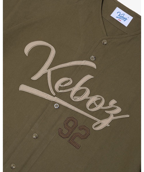 KEBOZ（ケボズ） シャツ ICON CLASSIC BASEBALL JERSEY メンズ