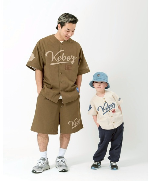 KEBOZ（ケボズ） シャツ ICON CLASSIC BASEBALL JERSEY メンズ