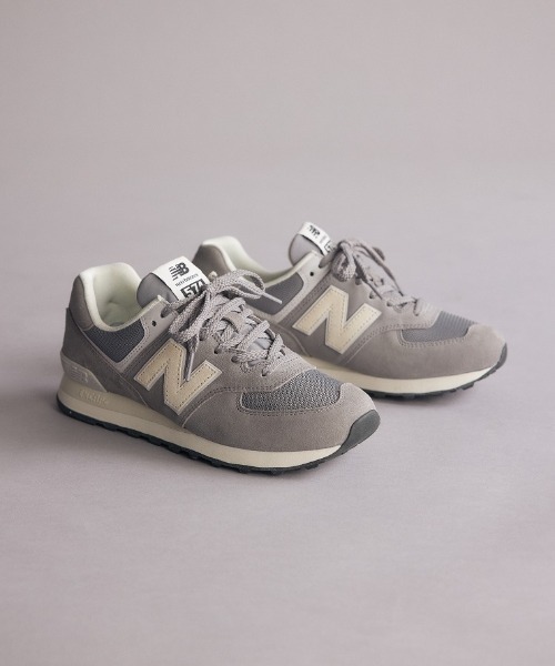 New Balance（ニューバランス） ローカットスニーカー 24.0cm グレー