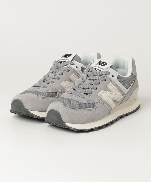 New Balance（ニューバランス） ローカットスニーカー 24.0cm グレー