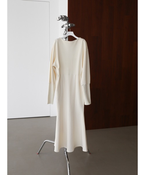 「Katrin TOKYO」 長袖ワンピース X-SMALL アイボリー レディース_画像4