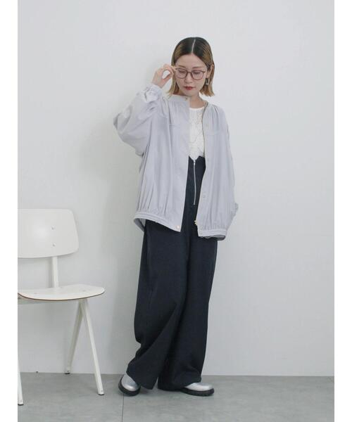 「Samansa Mos2 blue」 ブルゾン F キナリ レディース_画像9