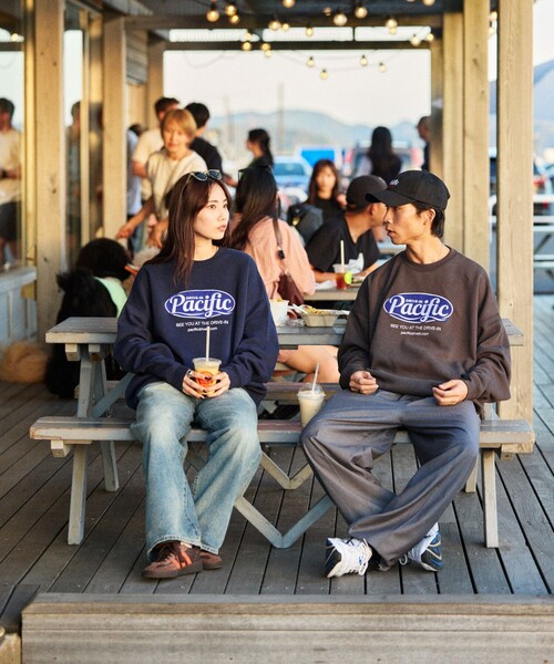 「FREAK'S STORE」 スウェットカットソー SMALL スミクロ メンズ_画像3