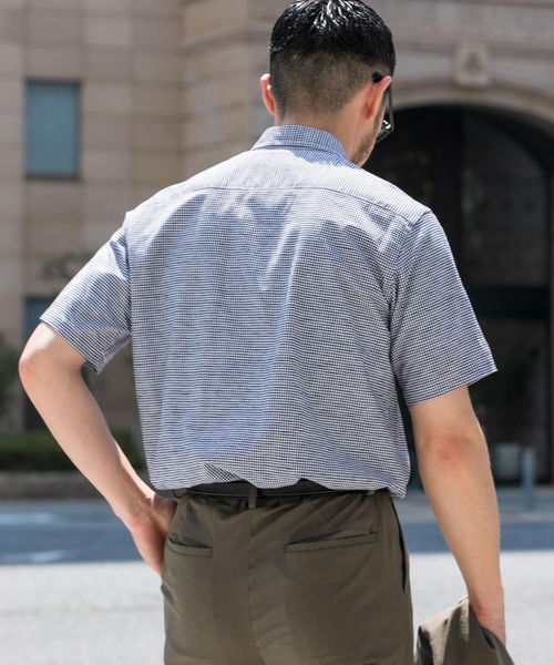 「URBAN RESEARCH ROSSO MEN」 半袖シャツ SMALL ホワイト メンズ_画像5