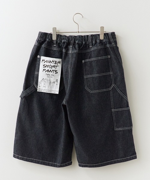 ROOP TOKYO ハーフパンツ ワイドパンツ ジーンズ ペインターショーツ