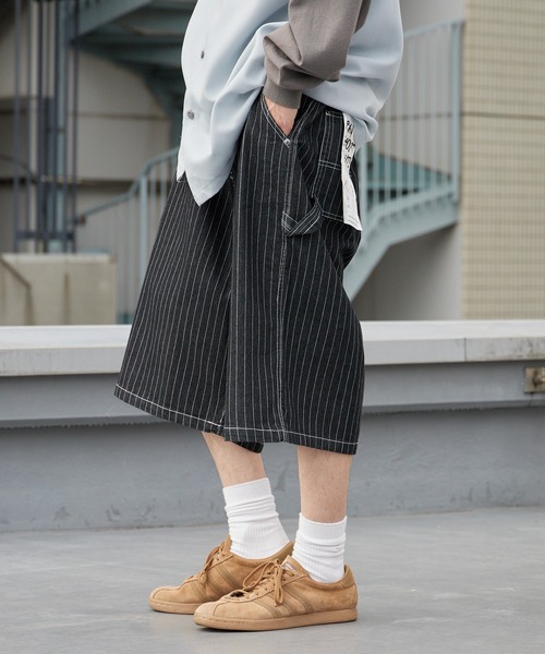 ROOP TOKYO ハーフパンツ ワイドパンツ ジーンズ ペインターショーツ