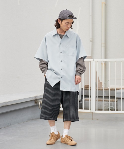 ROOP TOKYO ハーフパンツ ワイドパンツ ジーンズ ペインターショーツ