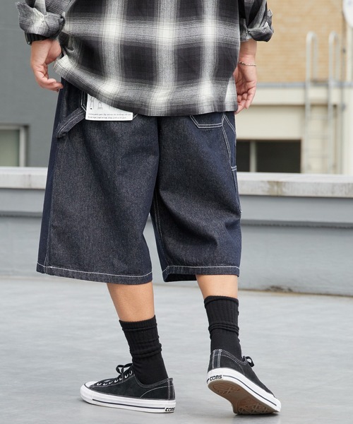 ROOP TOKYO ハーフパンツ ワイドパンツ ジーンズ ペインターショーツ