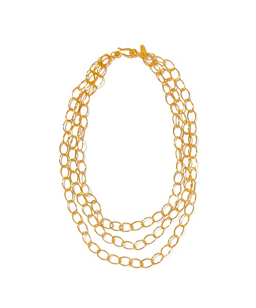 ネックレス 「les bonbon」botanica halo layer necklace/ボタニカ ヘイロー レイヤー ネックレス ゴールドの画像