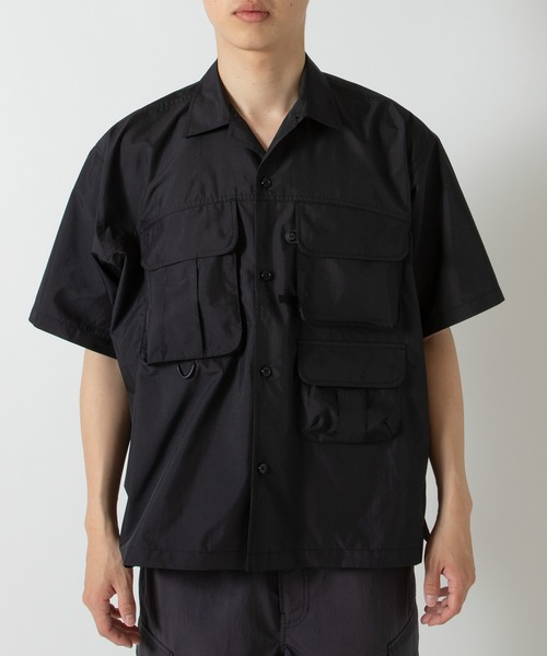 シャツ TECH MULTI TOOL POCKET SHIRT S BE-86026 メンズの画像