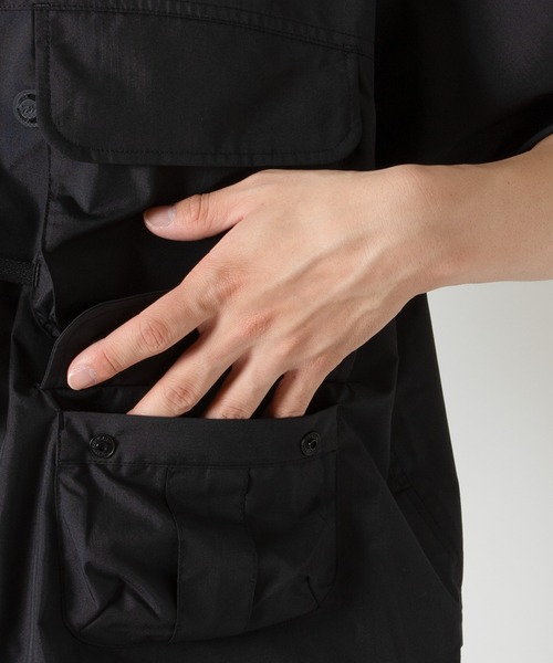 シャツ TECH MULTI TOOL POCKET SHIRT S BE-86026 メンズの画像