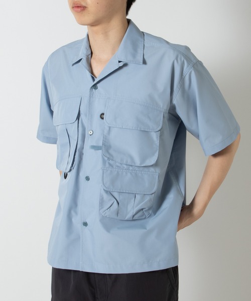 シャツ TECH MULTI TOOL POCKET SHIRT S BE-86026 メンズの画像