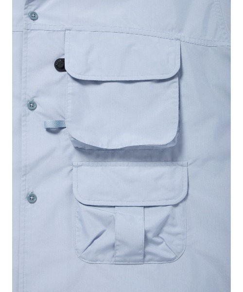シャツ TECH MULTI TOOL POCKET SHIRT S BE-86026 メンズの画像