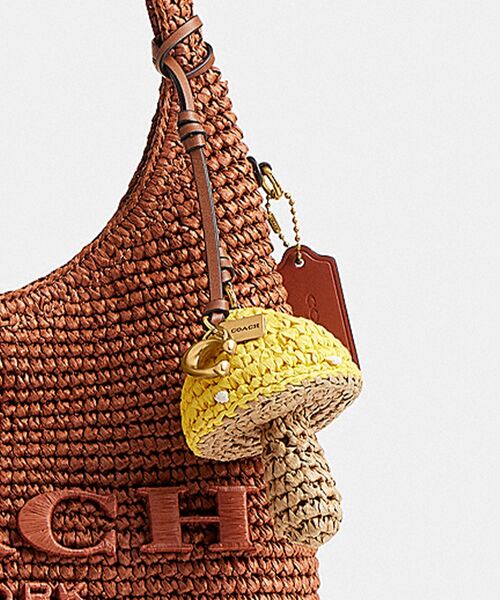 コーチマッシュルームバッグチャーム COACH（コーチ） キーホルダー マッシュルーム バッグ チャーム