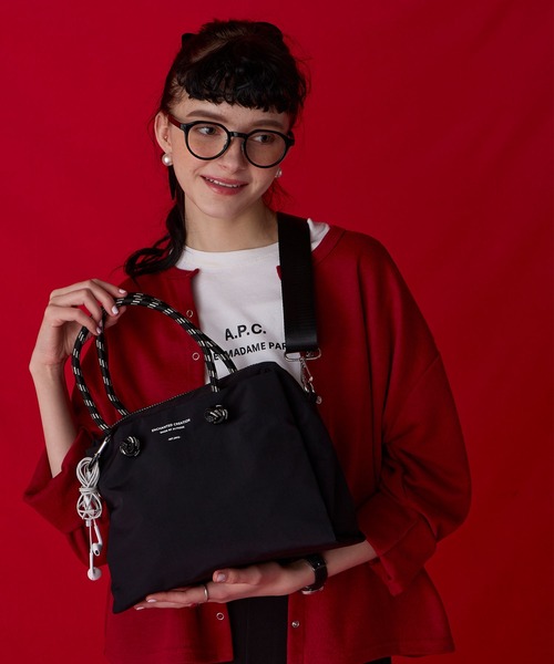 「BONLECILL Marche」 2WAYバッグ FREE グレー レディース_画像3