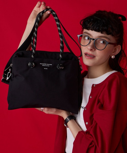 「BONLECILL Marche」 2WAYバッグ FREE グレー レディース_画像4