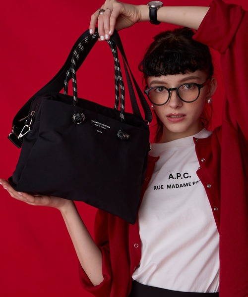 「BONLECILL Marche」 2WAYバッグ FREE グレー レディース_画像5