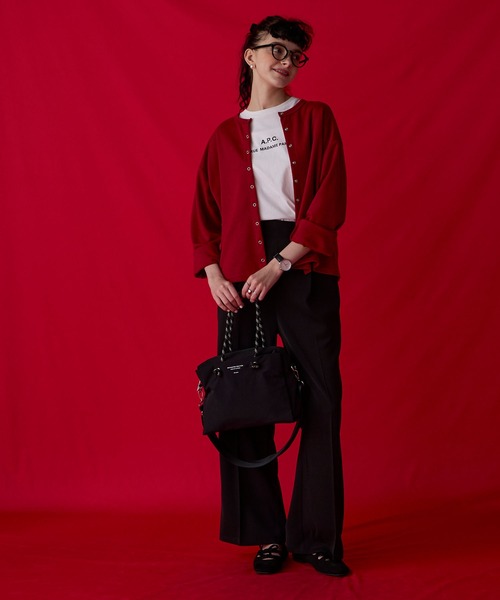 「BONLECILL Marche」 2WAYバッグ FREE グレー レディース_画像7