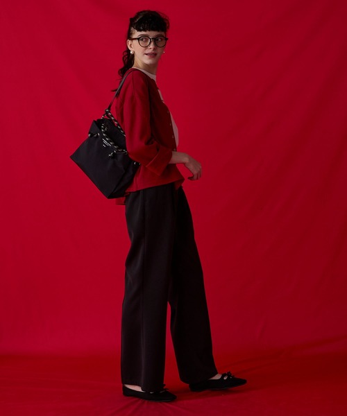 「BONLECILL Marche」 2WAYバッグ FREE グレー レディース_画像8