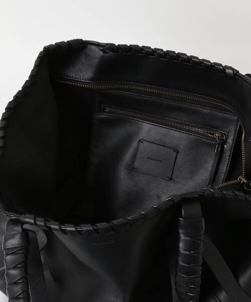 「ALLSAINTS」 ワンポイントトートバッグ - ブラック レディース_画像4