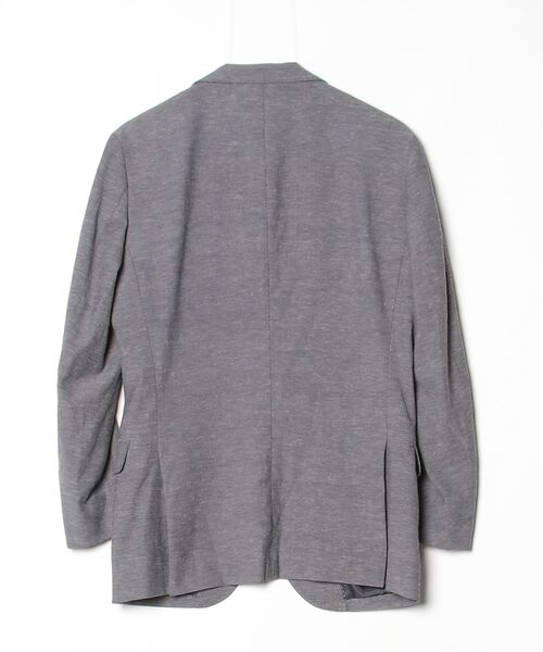 「MICHEL KLEIN HOMME 」 テーラードジャケット LARGE グレー メンズ_画像2
