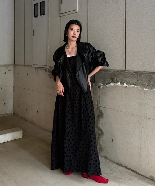 Ameri（アメリ） ドレス FLOCKY FROWER CAMISOLE DRESS : ZOZOTOWN