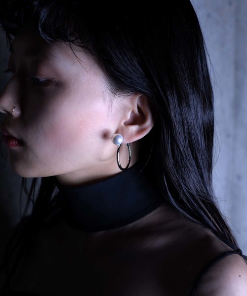 JOHN LAWRENCE SULLIVAN パール ピアス 定価2万3100円 JOHN LAWRENCE SULLIVAN（ジョン ローレンス サリバン） ピアス PEARL