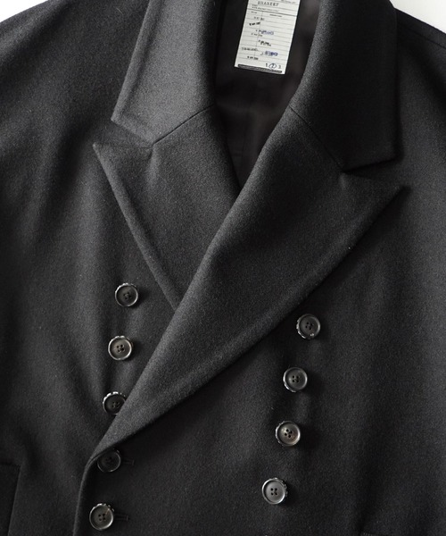 希少　SHAREEF WOOL MELTON MIDDLE COAT Mサイズ SHAREEF コート ピーコート WOOL MELTON MIDDLE COAT : ZOZOTOWN
