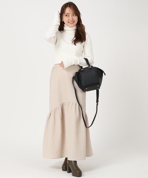 acro（アクロ） ニット セーター フィンガーホールタートルリブニット