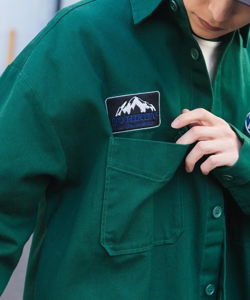 シャツ ブラウス WEGO/【セットアップ対応商品】SKATERSワークシャツ|ZOZOTOWN |14