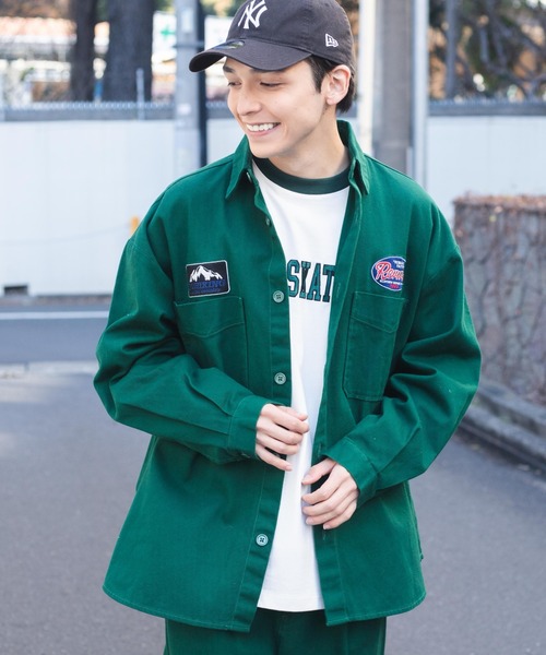 シャツ ブラウス WEGO/【セットアップ対応商品】SKATERSワークシャツ|ZOZOTOWN |12