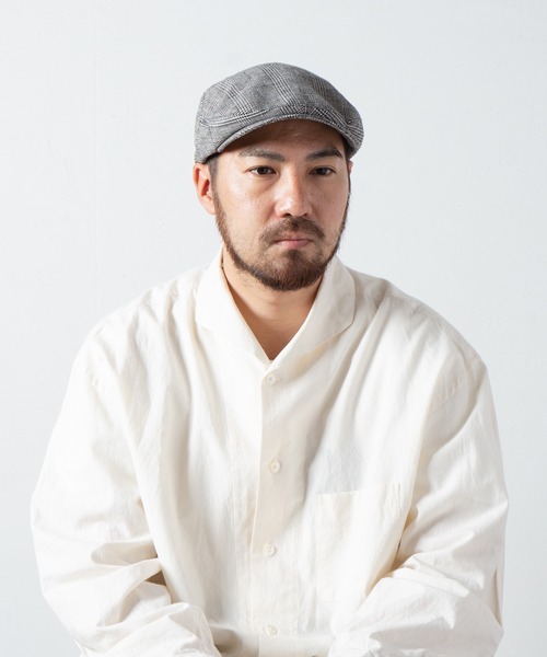Retter 帽子 ベレー帽 リネングレンハンチ2 メンズ レディース