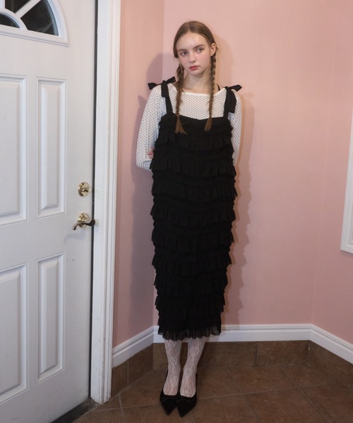 JILTUpetit frill dress フリルワンピース JILTUpetit frill dress