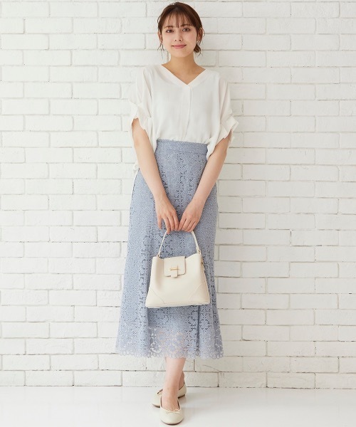 12Twelve Agenda ブラウス シャツ NANOTEXタックスリーブ