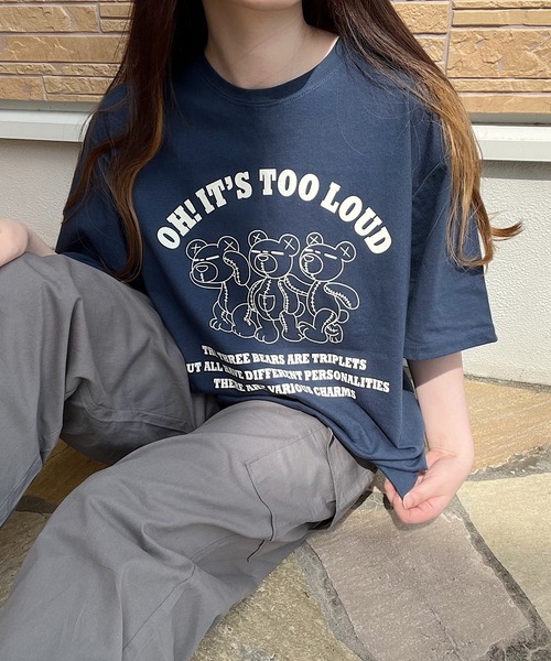 tシャツ My little friend Tshirt レディース tシャツ キャラクタープリントTシャツ レディース : ZOZOTOWN