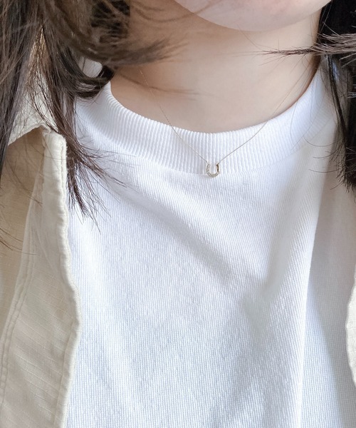 BLOOM K10イエローゴールド ネックレス トパーズ BLOOM（アクセサリー） ネックレス 11月誕生石 K10 イエロー