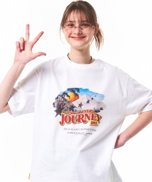 tシャツ A'GEM/9 × .kom「MAIN BOOTH/メインブース」Cinema T-Shirt/シネマ半袖カットソー レディース メンズ A'gem 9 tシャツ A'GEM/9 × .kom「MAIN BOOTH/メインブース