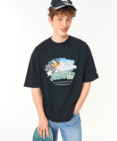 tシャツ A'GEM/9 × .kom「MAIN BOOTH/メインブース」Cinema T-Shirt/シネマ半袖カットソー レディース メンズ A'gem 9 tシャツ A'GEM/9 × .kom「MAIN BOOTH/メインブース