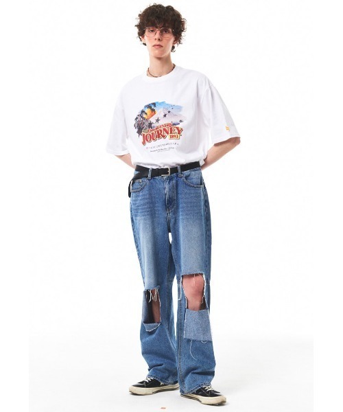 A'gem 9 tシャツ A'GEM/9 × .kom「MAIN BOOTH/メインブース