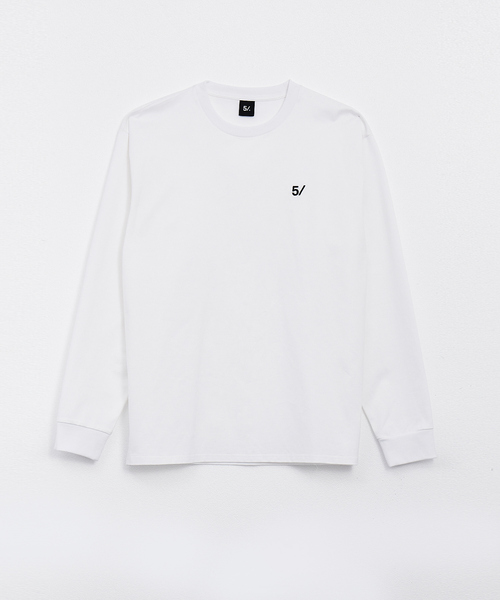 5351 POUR LES HOMMES tシャツ 「5/」アイコンロングスリーブ T
