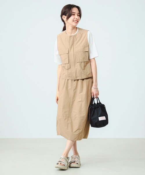 スカート B:MING by BEAMS / 撥水 コクーン スカート | B：MING by BEAMS | 06