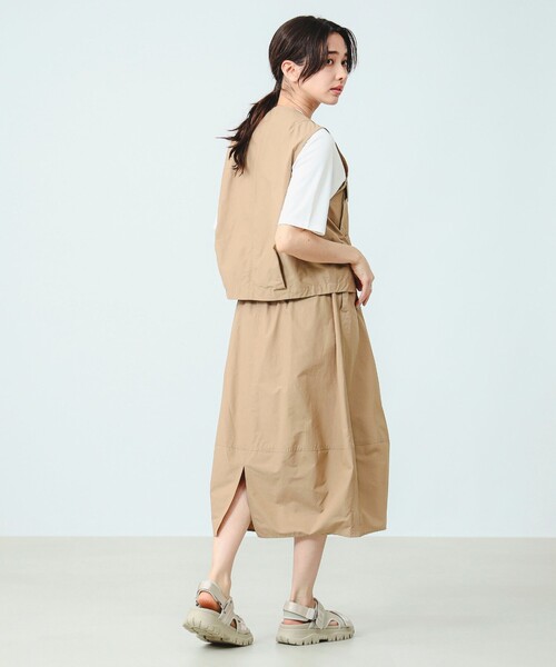 スカート B:MING by BEAMS / 撥水 コクーン スカート | B：MING by BEAMS | 08