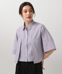 BAYFLOW ブラウス シャツ クロップドデザインシャツ レディース