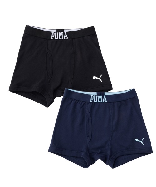 PUMA（プーマ） ボクサーパンツ 子供用 ボクサーパンツ コットン 前