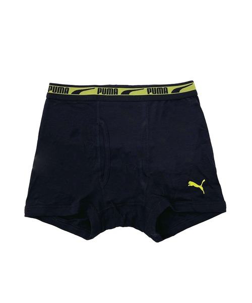 PUMA ボクサーパンツ プーマ 子供用 コットン 前開き 2枚セット